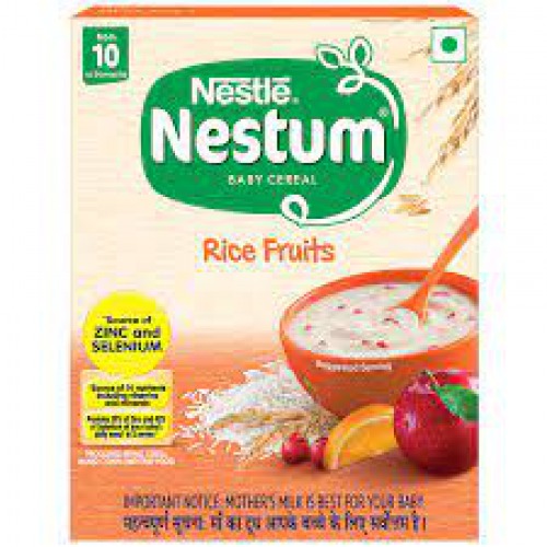 Nestle Nestum Rice 3 Fruits Infant Baby Cereal (Stage 3, 10 Months- 24 Months)  300gm