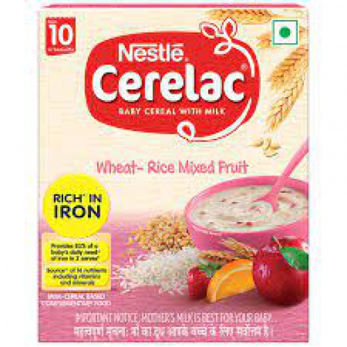 Nestle Cerelac with Milk Multigrain & Fruits Baby Cereal (From 12 to 24 Months)