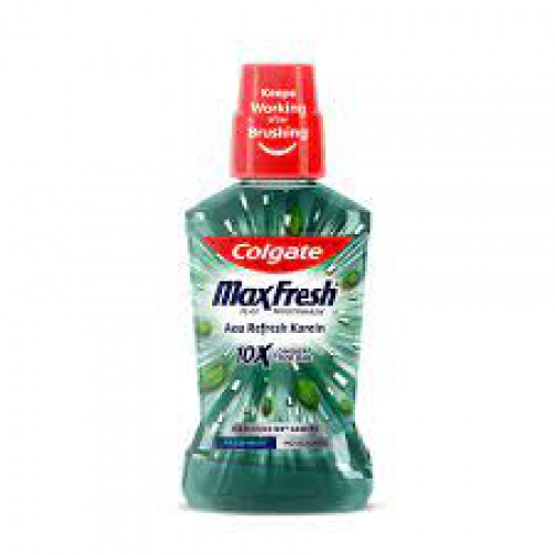 Colgate MaxFresh Plax Antibacterial Fresh Mint Mouthwash 250ml