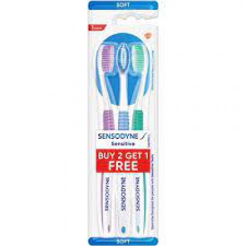 Sensodyne Sensitive Toothbrush With Soft Rounded Bristles)  80gm