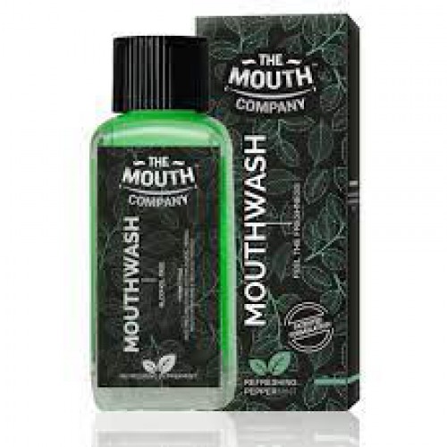 The Mouth Company Refreshing Peppermint Mouthwash  100ml