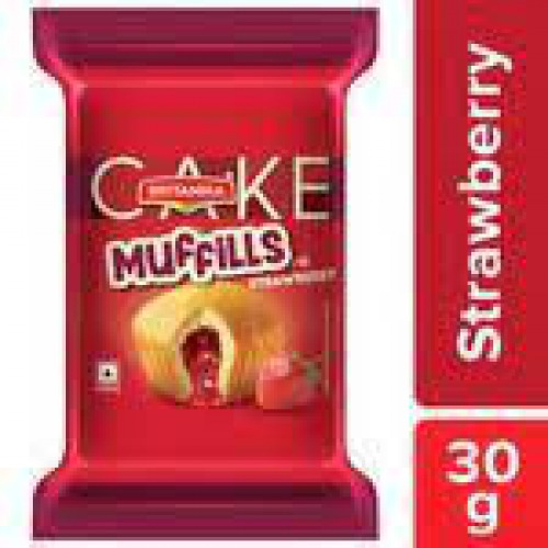 Britannia Muffils - Strawberry, 30 g Pouch