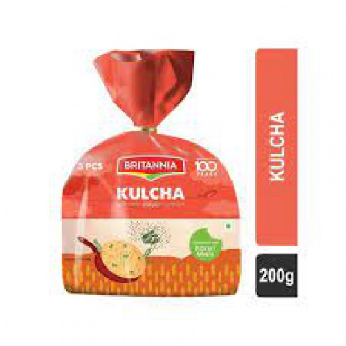 Britannia Maida Kulcha Bread - Garnished with Kasuri Methi, 200 g