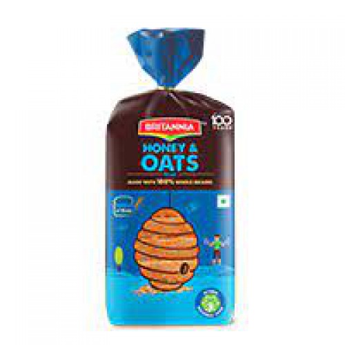 Britannia Honey & Oats Bread, 200 g Pouch