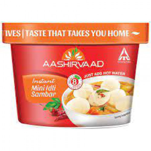 Aashirvaad Instant Mini Idli Sambhar Ready to Eat  75gm