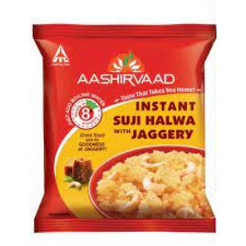 Aashirvaad Instant Suji Halwa with Jaggery Ready to Eat  45gm