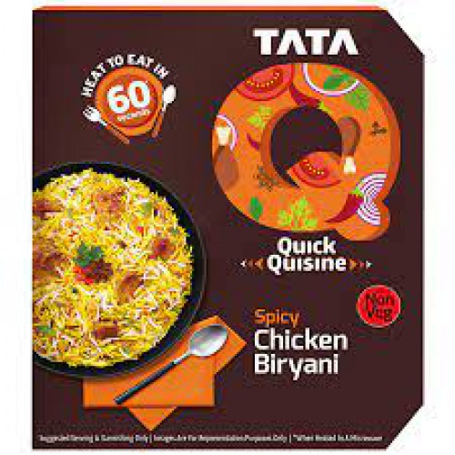 Tata Q Spicy Chicken Biryani Ready to Eat  300gm
