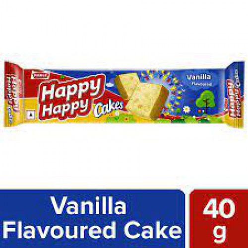 Parle Happy Happy Egg Cake - Vanilla, 35 g Pouch