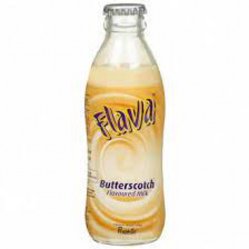 Prabhat Flava Flavoured Milk - Butter Scotch, 180 ml