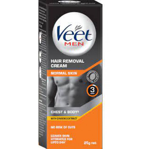 Veet Normal Skin Hair Removal Cream (For Men) 80gm
