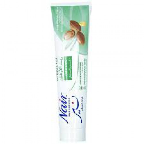 Nair Hair Removal Cream - Argan Oil, For Legs & Body, 110 g