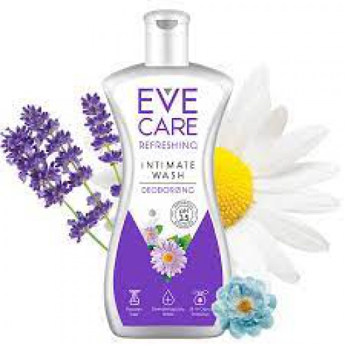 EveCare Refreshing Intimate Wash For Women - Cleansing & Deodorizing, Prevents Odour, 200 ml