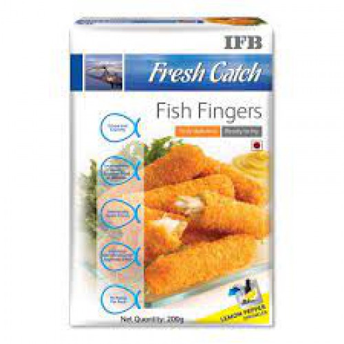 Ifb Fresh Catch Fish Fingers, 200 g 10 pcs