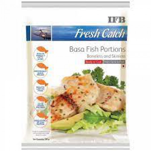 Ifb Fresh Catch Basa Fish Portions, 500 g