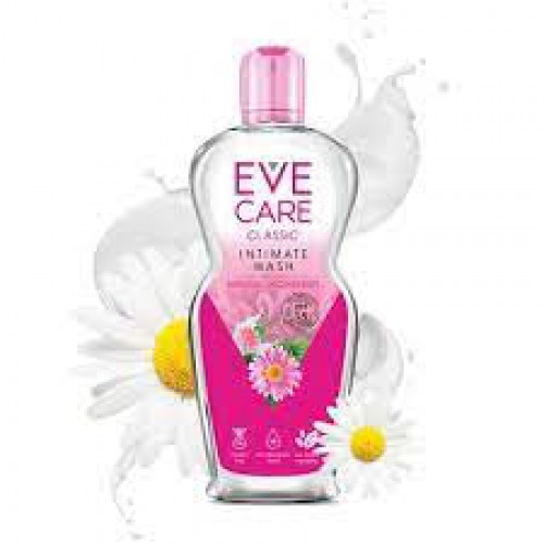 EveCare Classic Intimate Wash For Women - Naturally pH Balanced, Paraben Free, 200 ml