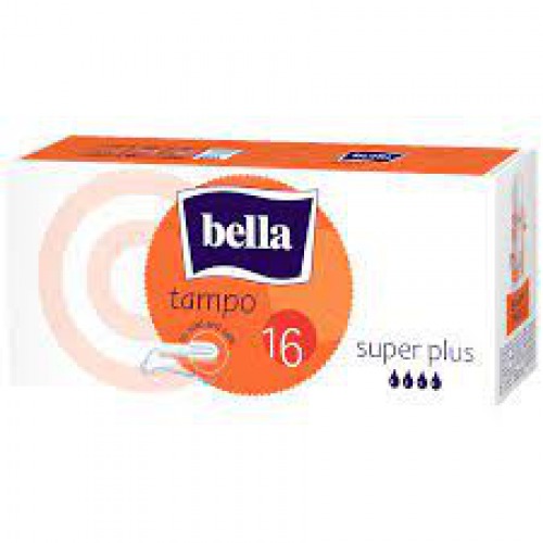 Bella Tampons Easy Twist - Super Plus, 16 pcs Carton  120gm