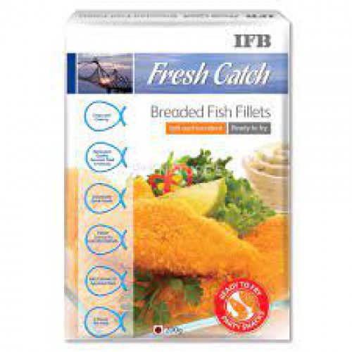 Ifb Fresh Catch Breaded Fish Fillets, 200 g 4 pcs