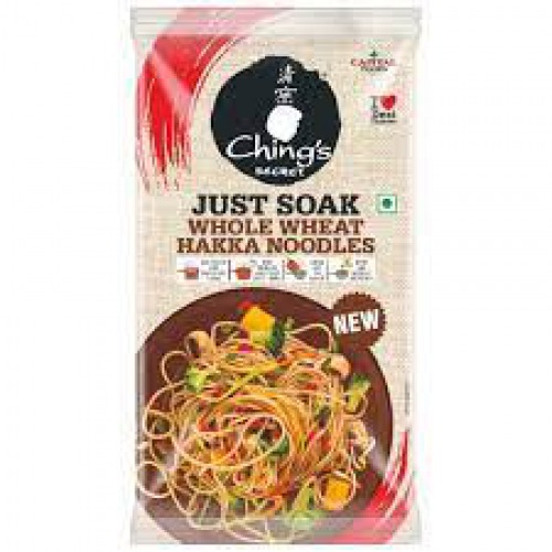 Ching's Secret Just Soak Whole Wheat Hakka Noodles 600 g