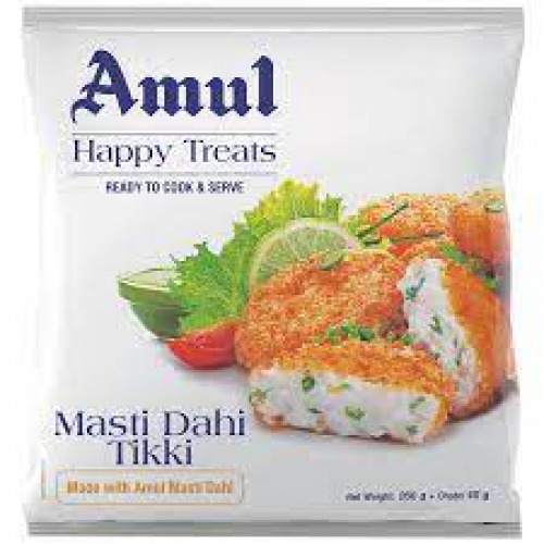 Amul Happy Treats Ready to Cook & Serve - Masti Dahi Tikki, 300 gi, 300 g