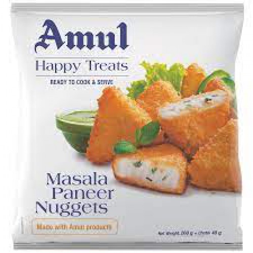 Amul Happy Treats Ready To Cook & Serve - Masala Paneer Nuggets, 300 g