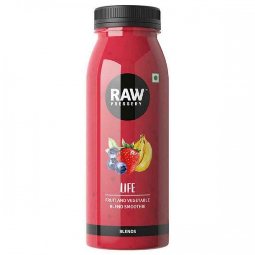 Raw Pressery Life Fruit & Vegetable Blend Smoothie 250 ml