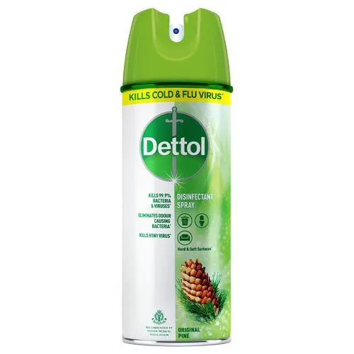 Dettol Surface Sanitizer Disinfectant Spray (Original Pine) 170gm