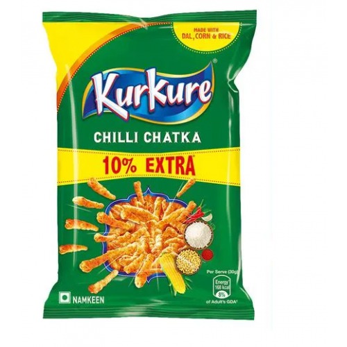 Kurkure Chilli Chatka Crisps 70gm