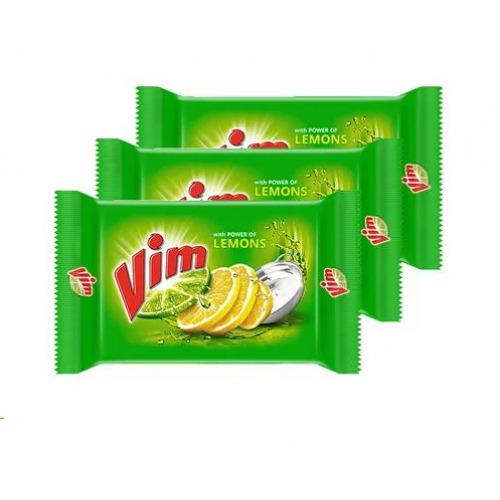 Vim Lemon Dishwash Bar - Pack of 200gm