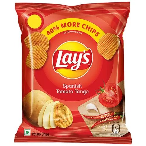 Lay's Spanish Tomato Tango Flavor Potato Chips 115gm