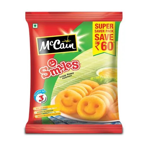 McCain Smiles Crispy - Happy Potatoes, 1.25 kg