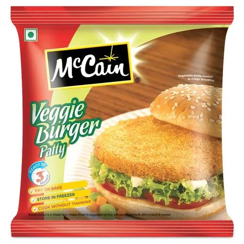 McCain Veggie Burger Patty, 360 g Pouch
