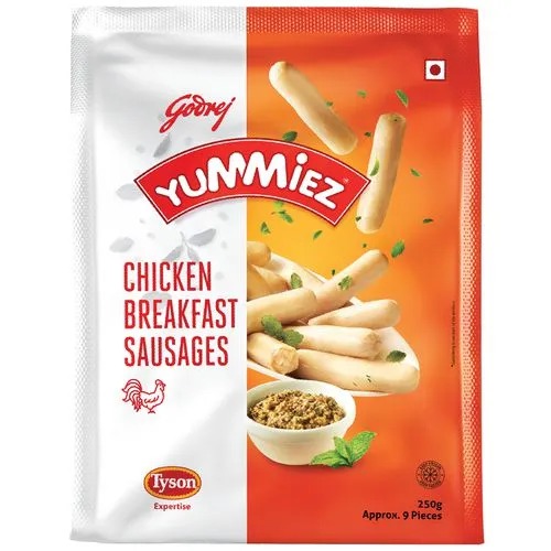 Yummiez Breakfast Sausages, 250 g