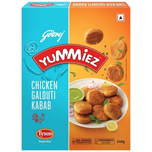 Yummiez Chicken Galouti Kabab - Spice Mix, Ready To Cook, No Preservatives, 240 g