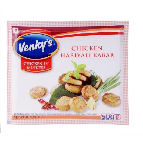 Venkys Chicken - Hariyali Kabab, 300 g