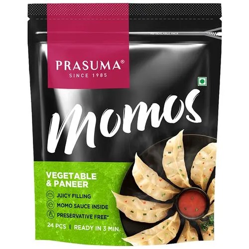 Prasuma Momos - Vegetable, 24 pcs  500gm