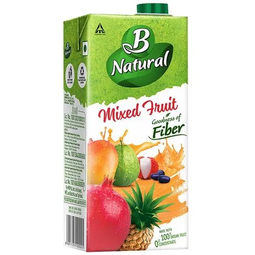 B Natural Mixed Fruit Juice 1L