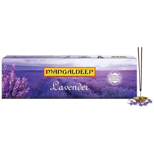 Mangaldeep Lavender Agarbatti, 76 Sticks