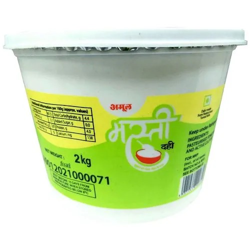 Amul Masti Dahi, 2 kg Cup