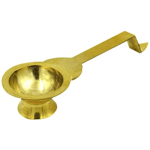 Shubhkart Nitya Brass Puja Jyot Kapooram Dhoop Aarti, 1 pc 100gm