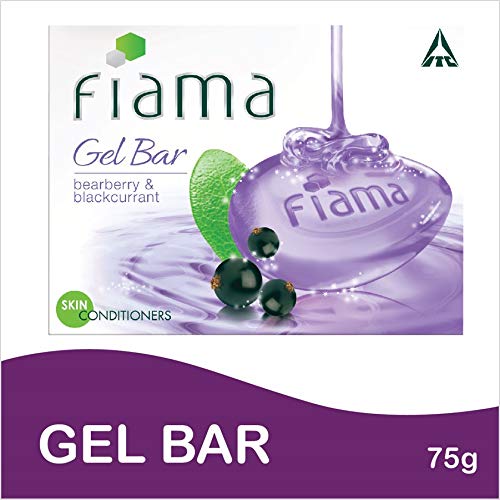 Fiama Gel Bar, Bearberry and Blackcurrant, 75g