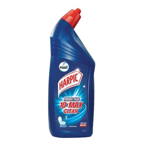 Harpic powerplus 10x max clean disinfectant toilet cleaner,original kills 99.9% -1L