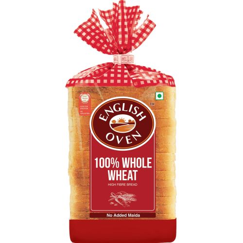 English Oven 100 % Whole Wheat Bread, 400 g