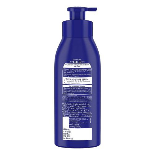 NIVEA Body Lotion for Very Dry Skin, Nourishing Body Milk with 2x Almond Oil, For Men & Women