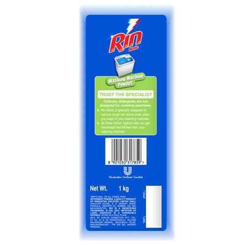 Rin Matic Detergent Powder, 1 kg