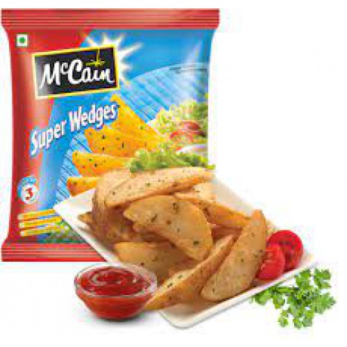 McCain Crispy Herb Coated Potatoes - Super Wedges, 400 g