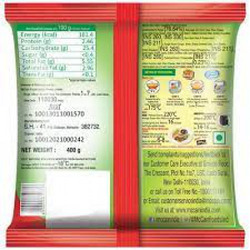 McCain Aloo Tikki, 400 gm Pouch