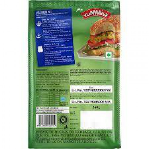 Yummiez Veg Burger Patty, 340 g