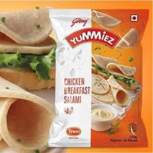 Yummiez Chicken Breakfast Salami, 250 g Pouch