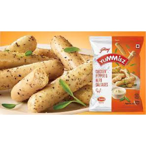 Yummiez Pepper & Herb Chicken Sausages, 250 g