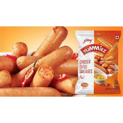 Yummiez Chicken Chilli Sausages, 250 g